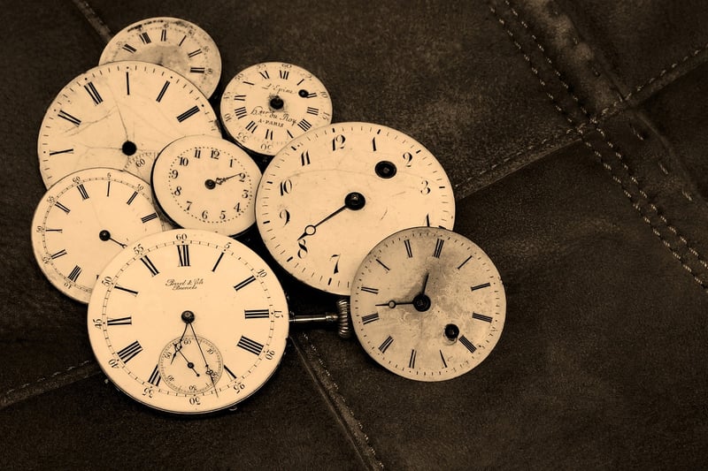 Clock time hour minute second